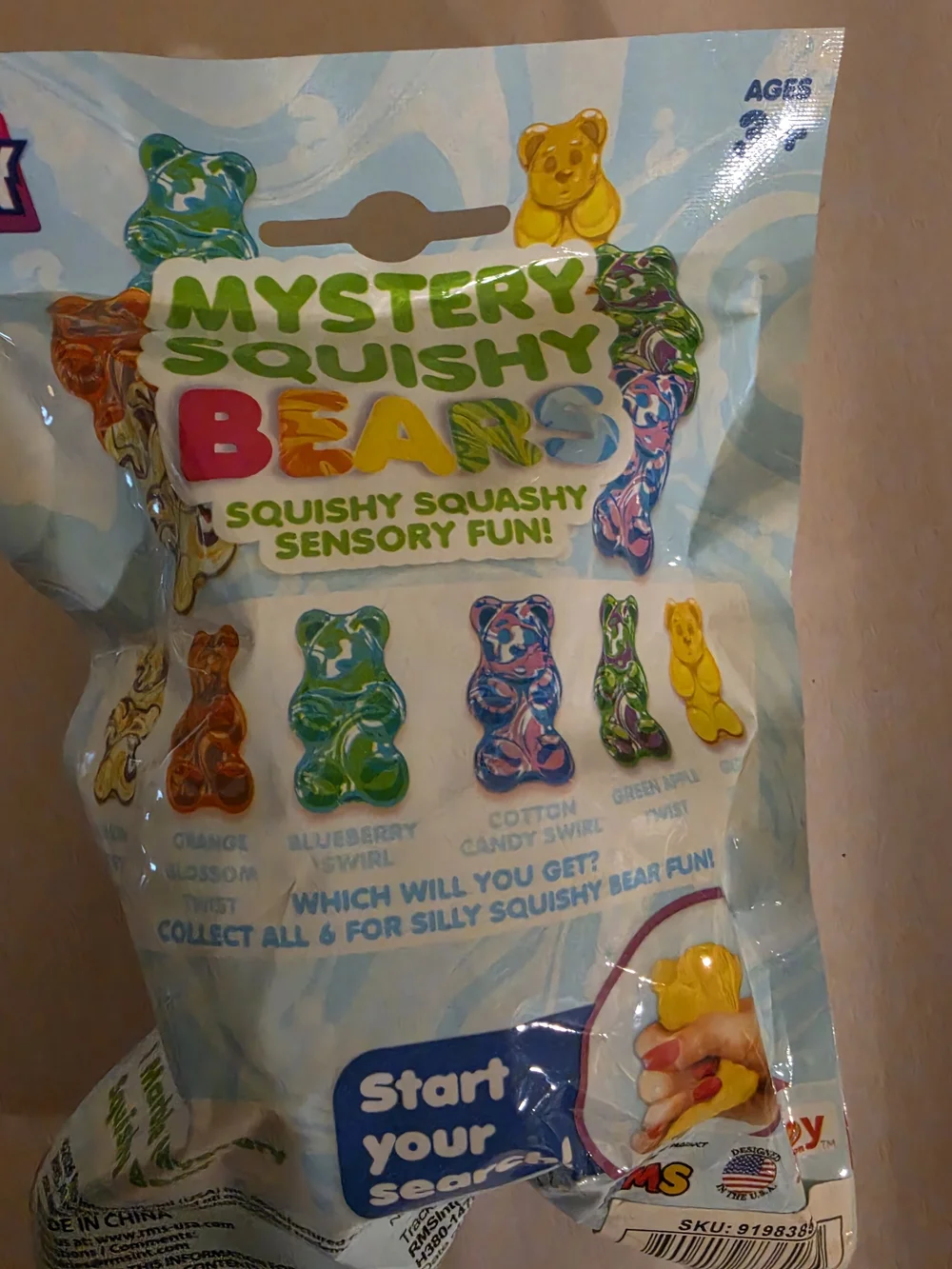 Cute Animal Squishy Bundle 🐻🐻🐻